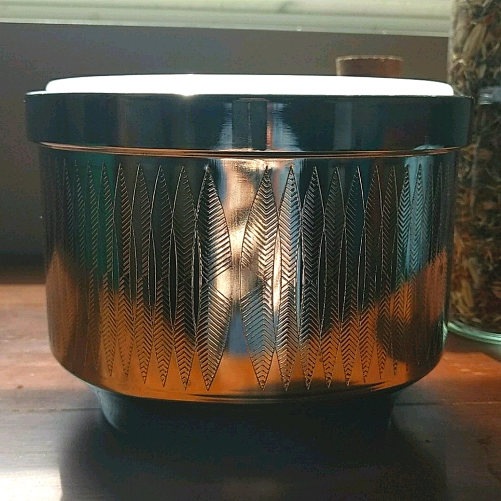 MCM Hellerware Chromium Ice Bucket Art Deco